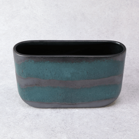 デラックス DELUX モダン和モダン シック プランターカバー 高さ15.5cm(450-930)