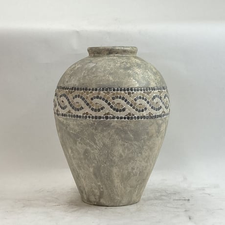 モザイクジャー　MOZAIC JAR M  壺　開口部Φ20㎝　高さ61㎝　（479-3）