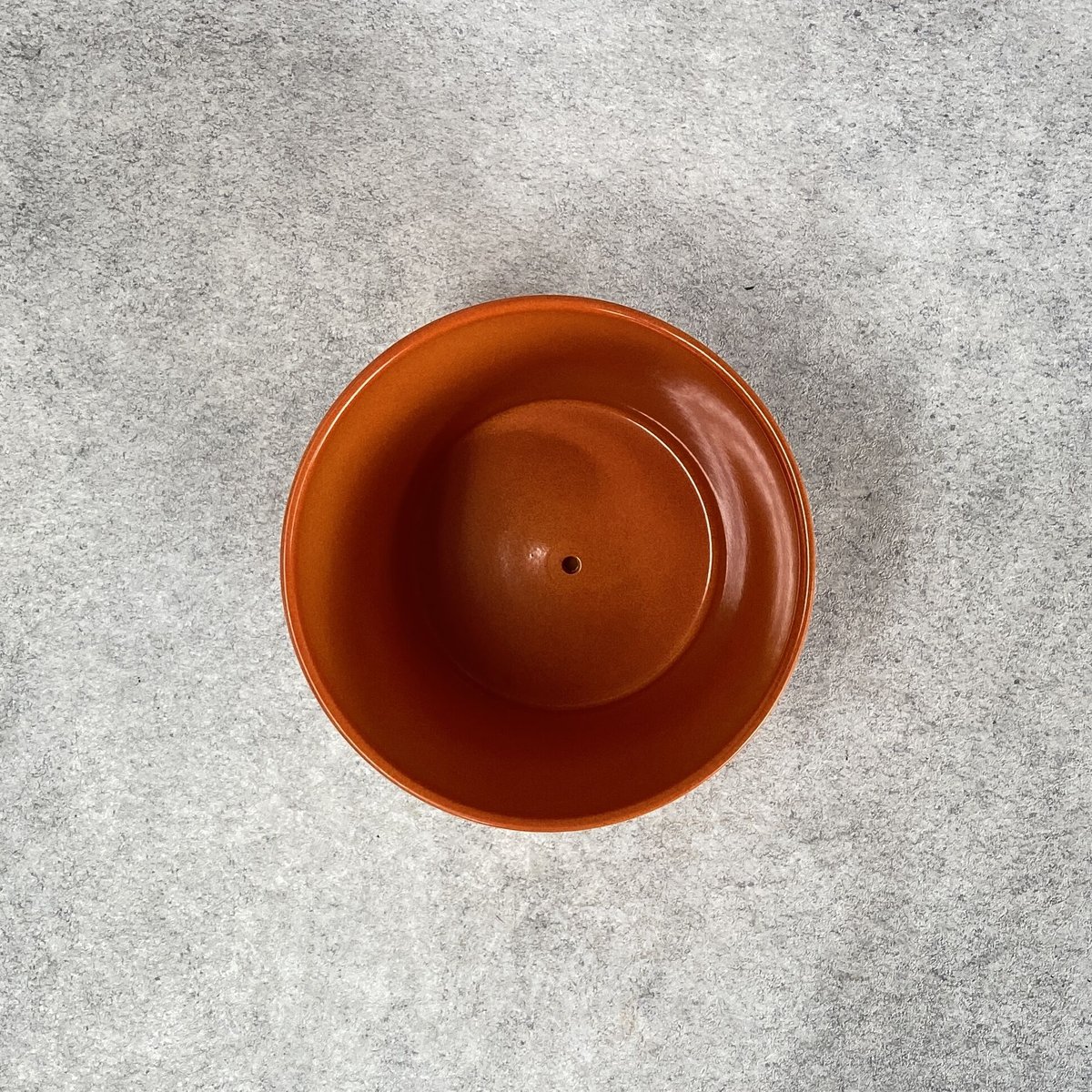 レッドオレンジ RED ORANGE 植木鉢風 プランターカバー Φ19cm