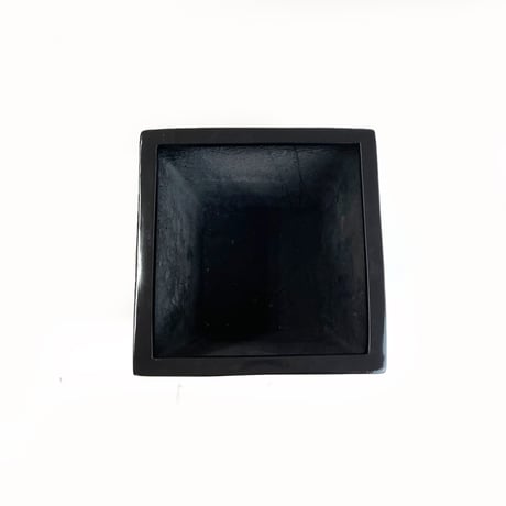 ダラット　ROSA　DALAT　SHINY　BLACK　プランターカバー　開口部□37㎝　高さ45㎝　（506-4）