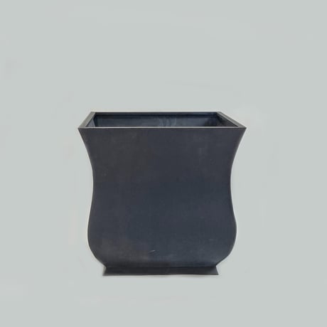 ジンク　L　TER　ZINC L　プランターカバー　開口部□50㎝　高さ49㎝　（496-58）