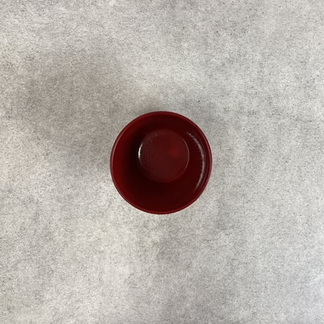 レッドマーブル REDMARBLE ※キズあり 鮮やか  プランターカバー 多肉植物 Φ16cm H13.7cm (450-S332)