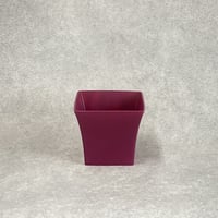 ロイヤルフクシア ROYAL FUCHSIA   スクエアベース 高さ15.5cm 開口部□17.5cm（450-1199)