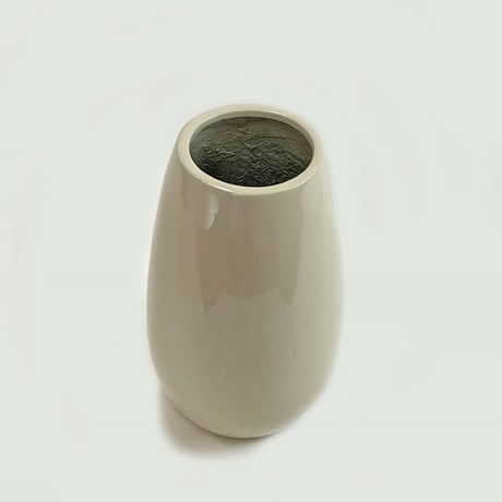 アルビカ　アイボリー　プランターカバー　TER　ARVIKA　IVORY　開口部Φ21㎝　高さ51㎝（496-15）