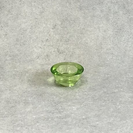 ティーライトキャンドルホルダー　グリーン　　TEA　LIGHT HOLDER　GREEN　（450-1273）