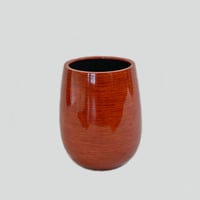 バンブーレッド　TER BAMBOORED　プランターカバー　開口部Φ32㎝　高さ46㎝　（496-22）