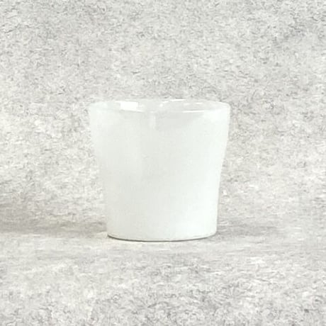 オペイクホワイト OPAQUE WHITE  ガラス製品 人気 プランターカバー Φ11cm(450-1263)
