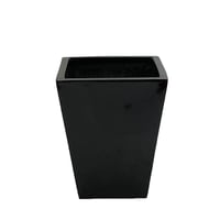 ダラット　ROSA　DALAT　SHINY　BLACK　プランターカバー　開口部□37㎝　高さ45㎝　（506-4）
