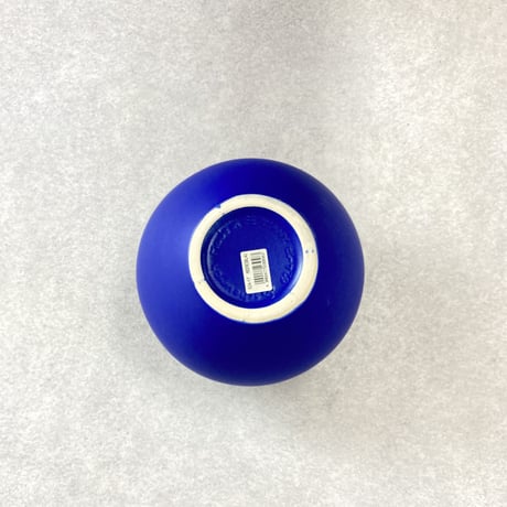 ディープブルー DEEP BLUE フラワーヴェース 最大幅Φ21cm H17.5cm（450-52）