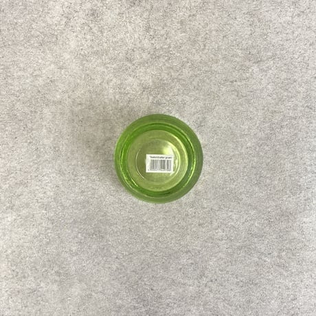 ティーライトキャンドルホルダー　グリーン　　TEA　LIGHT HOLDER　GREEN　（450-1273）