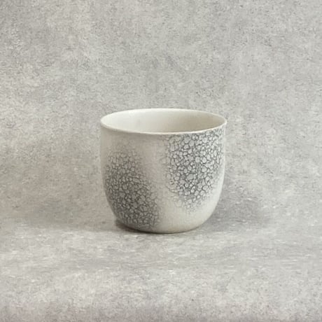 パンテオン PANTHEON  ホワイト＆グレー  H43花台付  プランターカバー Φ20.5cm H17cm（450-126）
