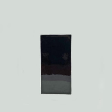 ブラックベース　 BLACK VASE52　プランターカバー　開口部□27㎝　高さ52㎝（496-77）