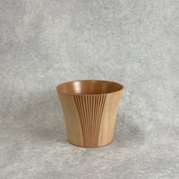 マルタ(テラコッタ) MALTA(TERRACOTTA) 木の風合い  プランターカバー  Φ22.8cm H19cm（486-54）