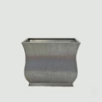 チタニウム　L　TER　TITANIUM 　L　プランターカバー　開口部□50×38㎝　高さ40㎝（496-61）