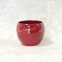ダークレッド DARKRED  アメリカンチェリー プランターカバー最大幅Φ20cm H16cm (450-1556)