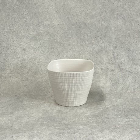 パンナ PANNA  樹皮なデザイン  エンボス  人気 プランターカバー  □18.5cm H15cm(450-897)