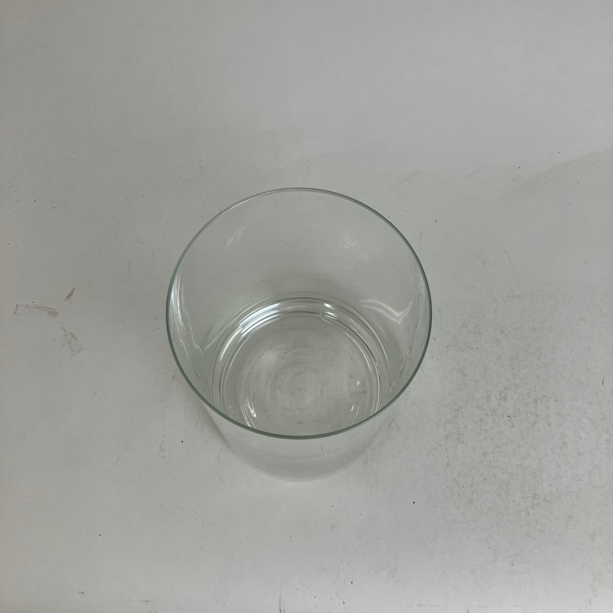 ガラス玉（シリンダー型）47本※小型サイズ シリンダー CYLINDER ガラス製品 人気 開口部Φ17.7cm H25cm（492-