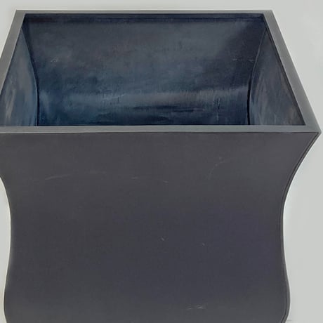 ジンク　L　TER　ZINC L　プランターカバー　開口部□50㎝　高さ49㎝　（496-58）