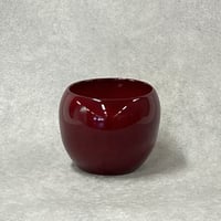 ダークレッド DARKRED  アメリカンチェリー プランターカバー Φ19cm H18cm(450-1557)