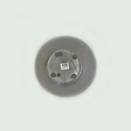 スチールグレー　TER　STEELGREY　プランターカバー　開口部Φ26㎝　高さ23㎝（496-39）