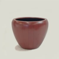 ローズウッド TER ROSEWOOD　M  プランターカバー　開口部Φ37㎝　高さ32㎝（496-41）