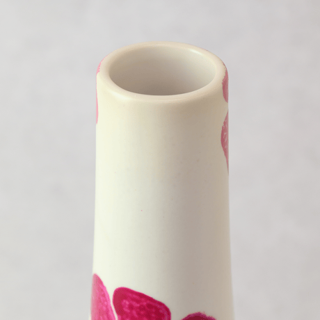 ピンクフラワー PINK FLOWER かわいい ポップな花柄 プランターカバー 高さ40cm　（450-1064）