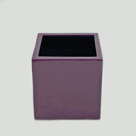 パープル　PURPLE　S　プランターカバー　開口部□27㎝　高さ27.5㎝（496-91）