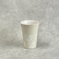 エンパイアクリーム EMPIRE CREAM 北欧風 植物モチーフプランターカバー Φ14.5cm  H19.5cm（450-1615）