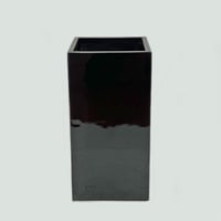 ブラックベース　BLACK VASE67　プランターカバー　開口部□34㎝　高さ67㎝ (496-76)