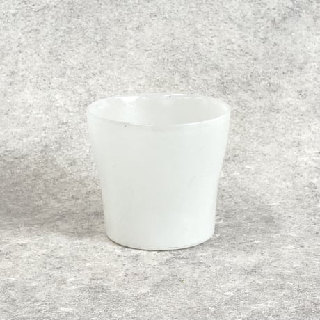 オペイクホワイト OPAQUE WHITE  ガラス製品 人気 プランターカバー Φ11cm(450-1263)