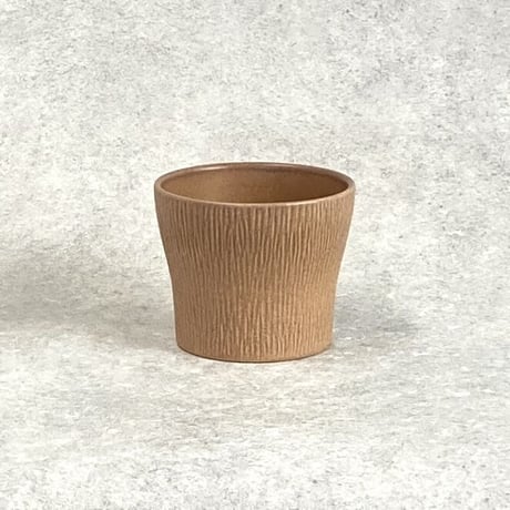 コーヒー COFFEE  ポップ 樹皮のようなデザイン 人気 プランターカバー Φ11cm(450-867)