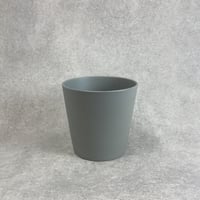 ダラスマットグレー DALLAS MATT GREY  プランターカバー 鉢カバー Φ24.2cm H23.2cm（486-６)