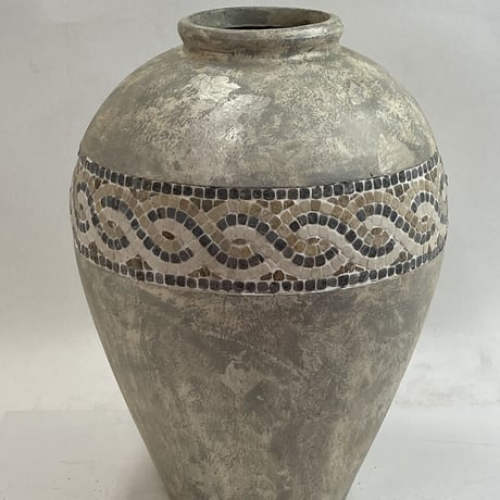 モザイクジャー　MOZAIC JAR M  壺　開口部Φ20㎝　高さ61㎝　（479-3）