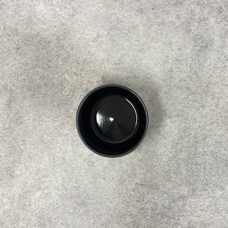 タイムレスブラック  TIMELESS BLACK  エレガント プランターカバー Φ14cm H12.5cm（450-1162）