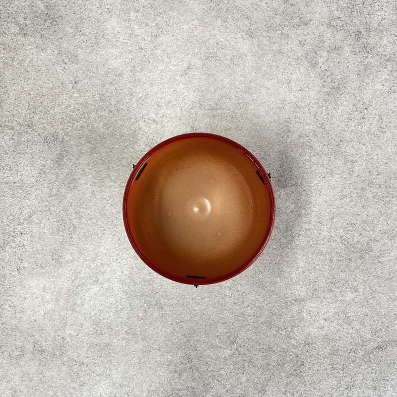 レッドオレンジ RED ORANGE 吊り下げポット 丸みのある形状 Φ18.5cm H