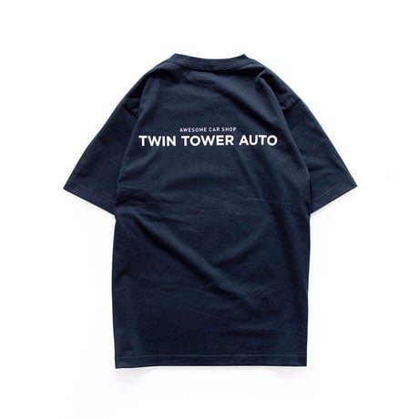 TWIN TOWER AUTO  T-Shirts / BLACK