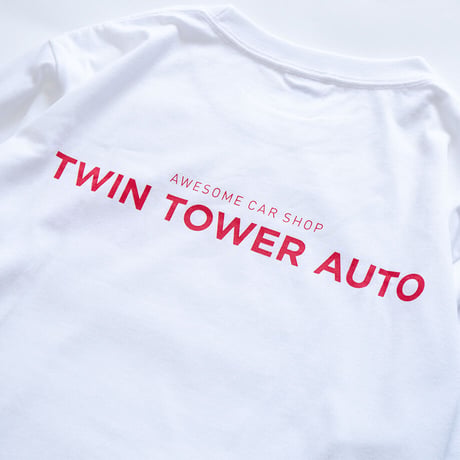 TWIN TOWER AUTO T-Shirts / WHITE