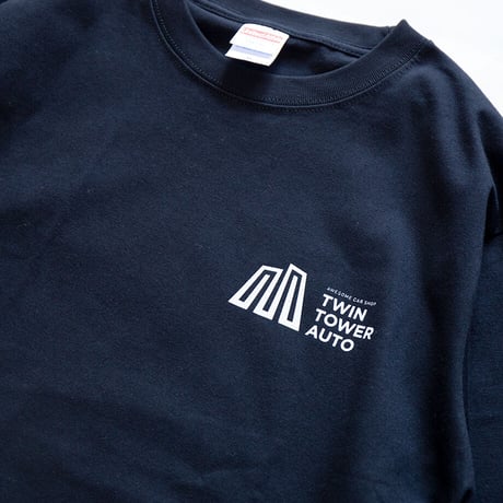 TWIN TOWER AUTO  T-Shirts / BLACK