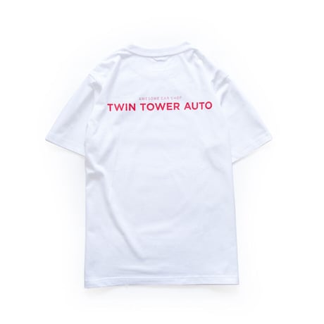 TWIN TOWER AUTO T-Shirts / WHITE