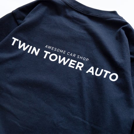 TWIN TOWER AUTO  T-Shirts / BLACK