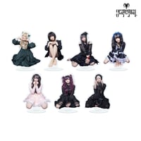 ▷ せーぶぽいんと】新役職 ミニアクリルキーホルダー（ふゆみ