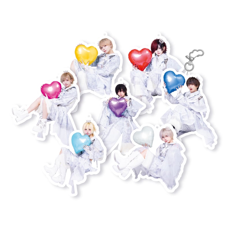 Poltergeist】3rd ONE-MAN LIVE 実写アクキー（全7種・ランダム）