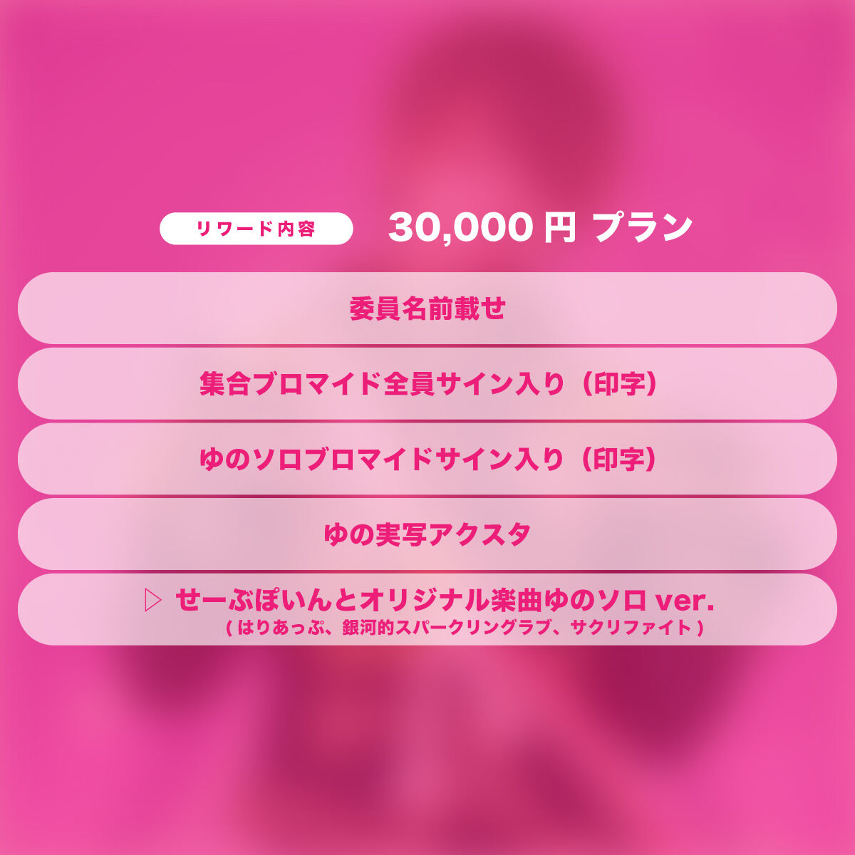 ▷ せーぶぽいんと】ゆの生誕祭を盛大に開催したい！！ | RINDO ONLINE