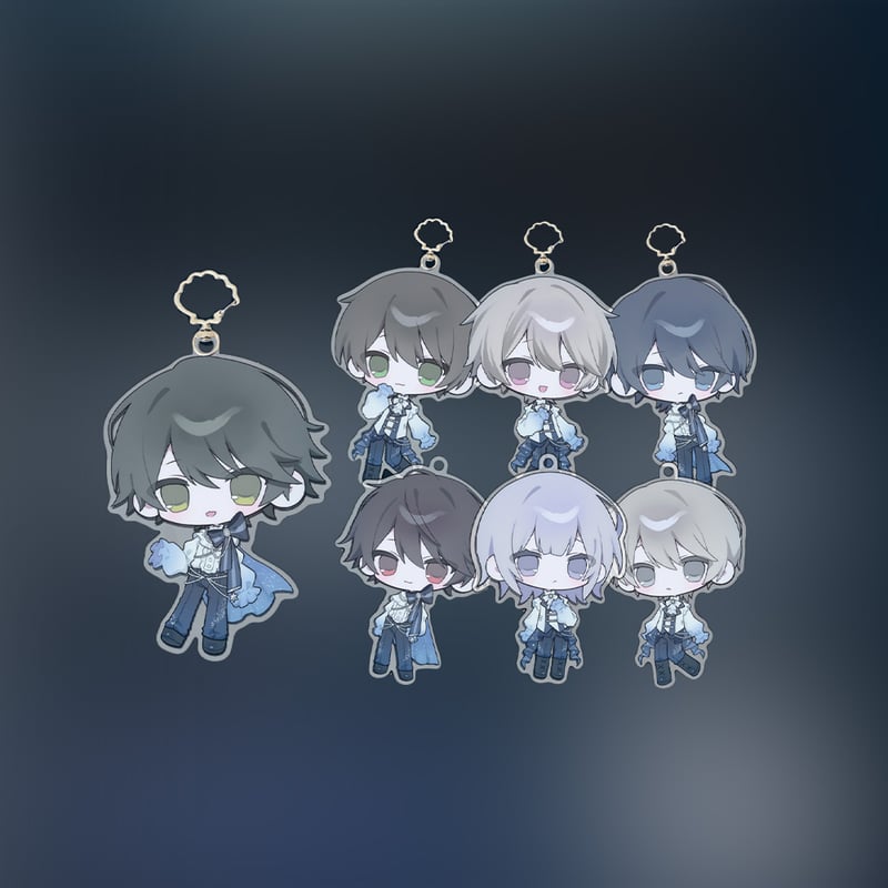 せーぶぽいんと　かなめ　アクキーグッズ ▷ せーぶぽいんと】探偵衣装 ミニキャラアクリルキーホルダー