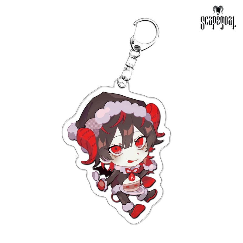 Scapegoat】クリスマス ミニキャラアクリルキーホルダー(ぜん Scapegoat】クリスマス ミニキャラアクリルキーホルダー(ぜん