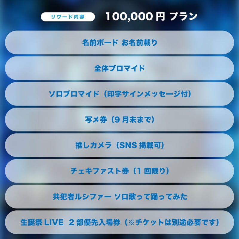 グラビティ　リクト。2019年生誕祭グッズセット グラビティ リクト。2019年生誕祭グッズセット