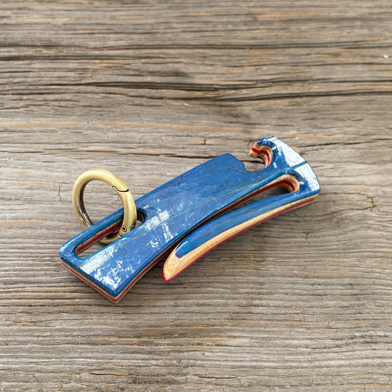 ODAYACO MULTI KEY HOOK BLACK × 裏面 BLUE ON WHITE