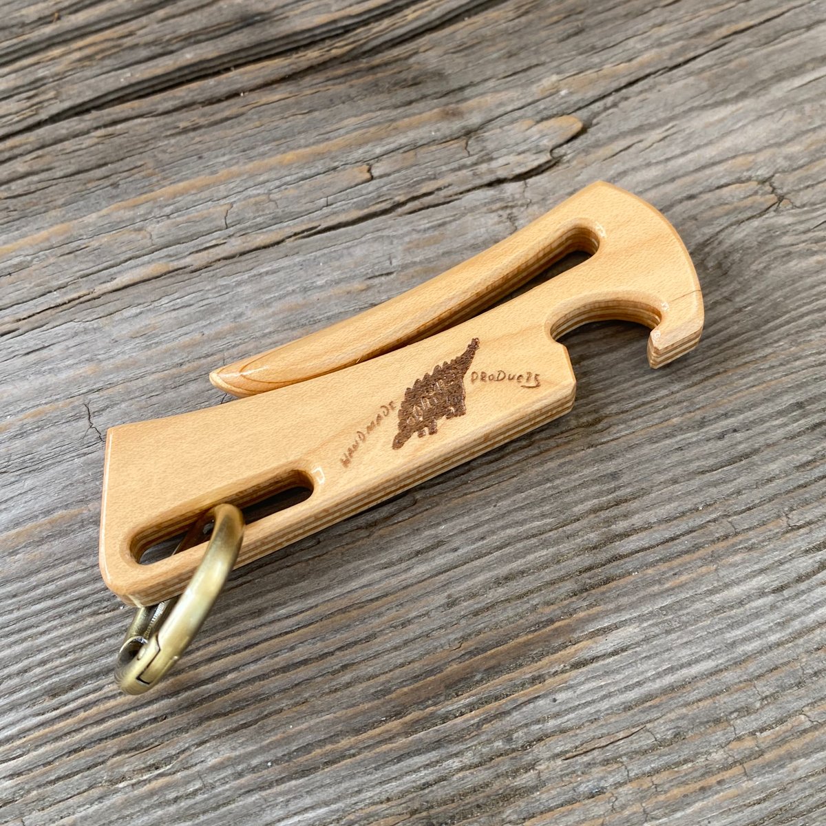 ODAYACO KEY HOOK NATURAL × 裏面BLACK | ODAYACO PR