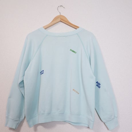 80s-90s Embroidery Sweat/MINT