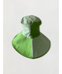 Green Check Hat